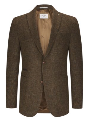 Sakko aus Harris Tweed mit filigranem Karo-Muster