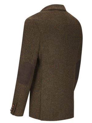 Sakko aus Harris Tweed mit filigranem Karo-Muster