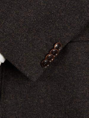 Jacket Tedrick with fine texture in a wool blend with stretch