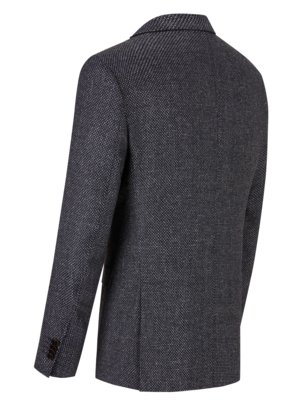 Blazer in delicately textured fabric, Theo