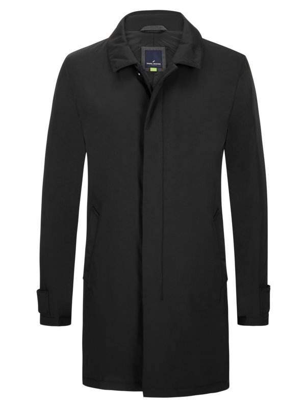 Levně Hechter Paris, Krátký kabát s úpravou Rainproof, vodoodpudivý Černá