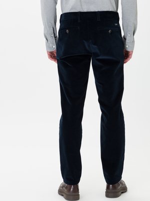 Corduroy trousers with stretch content