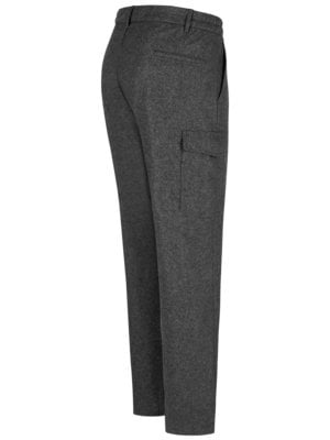 Chinos-with-cargo-pockets-in-a-virgin-wool-blend,-Vargo