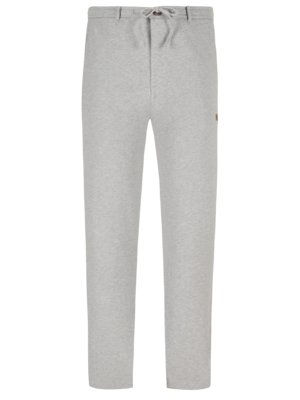 Jogging bottoms with drawstring, extra long