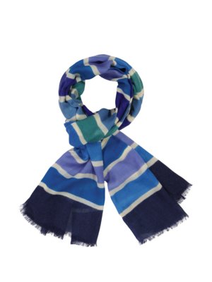 Woollen-scarf-with-block-stripe-print