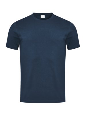 T-shirt in cotton jersey with round neckline