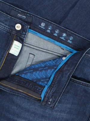 Jeansy 5 pocket z efektem washed, Futureflex