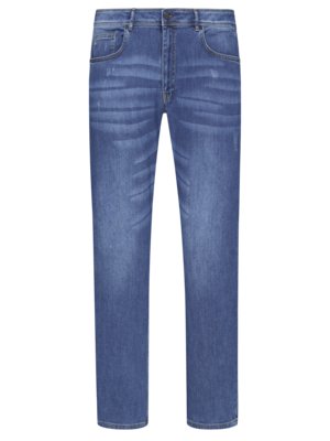 5-Pocket Jeans mit Kaschmir-Anteil, Vecade