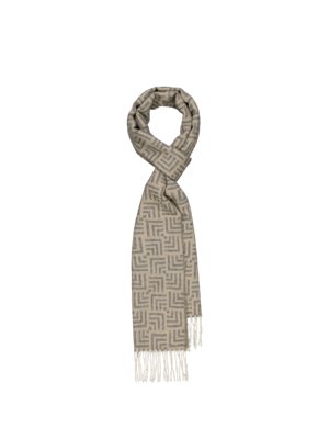 Scarf in a wool and cashmere blend