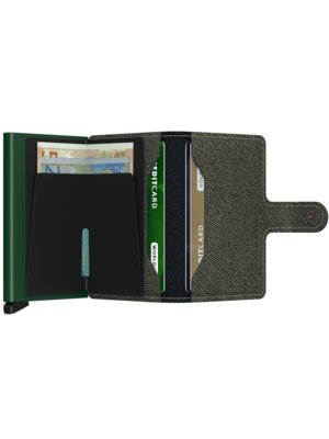 Wallet in a vintage look with card protector