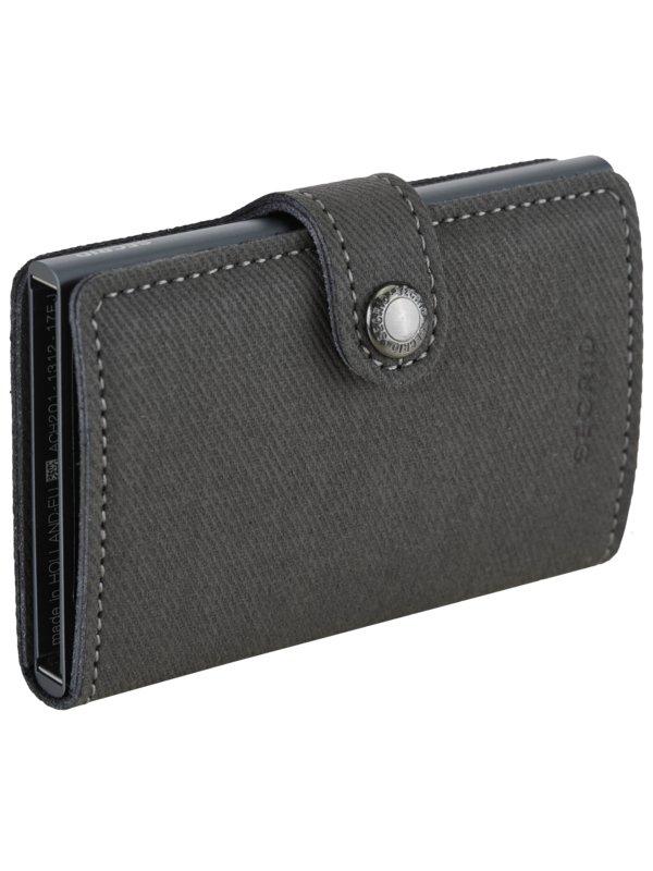 Levně Secrid, Kompaktní peněženka s ochranou karet Grey