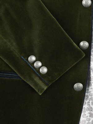 Jacket in a velvet look, S. Obertraun