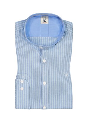 Traditional-shirt-with-striped-pattern,-Modern-Fit