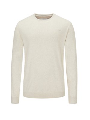 Sweater in soft cotton