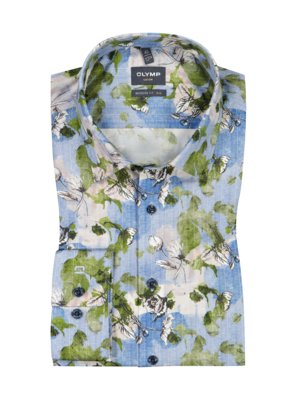 Luxor Modern Fit shirt with floral print