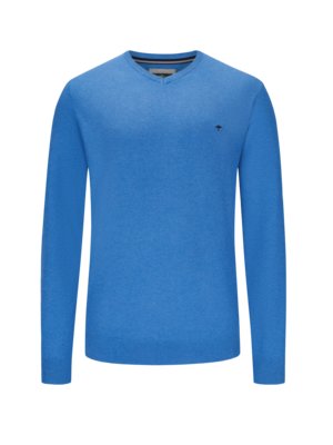 Sweater-with-V-neck