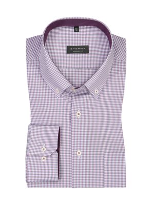 Cotton shirt with breast pocket, Comfort Fit