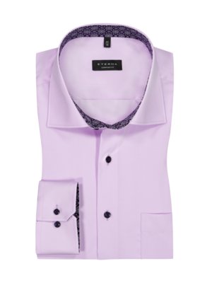 Cotton shirt with breast pocket, Comfort Fit