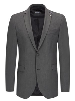 Blazer with fine pattern and stretch content