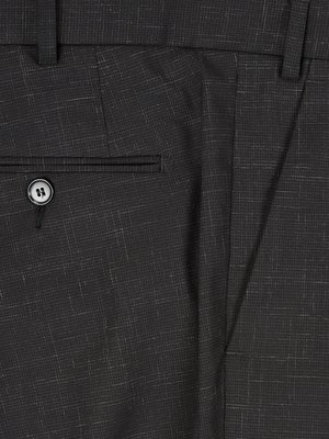 Business kalhoty se vzorem, podíl strečových vláken