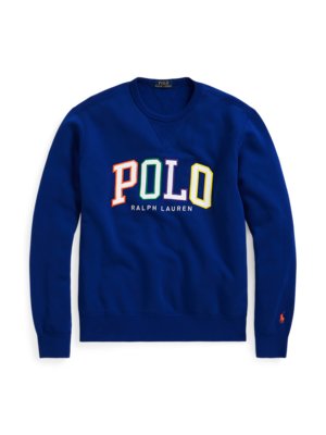 Sweatshirt with colourful logo