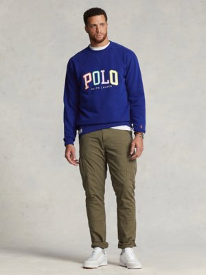 Sweatshirt with colourful logo