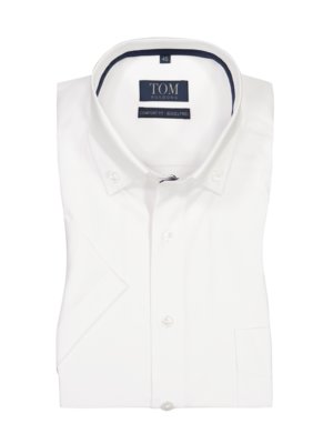 Non-iron short-sleeved cotton shirt 