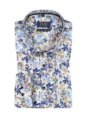 Shirt with floral pattern, Comfort Fit
