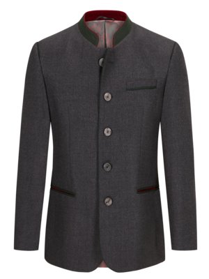 Traditional-jacket-in-virgin-wool,-Grundwald