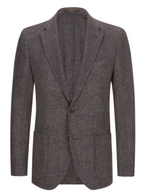 Blazer-in-a-wool-and-linen-blend,-unlined-