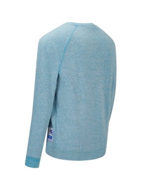 Mottled-look-sweatshirt