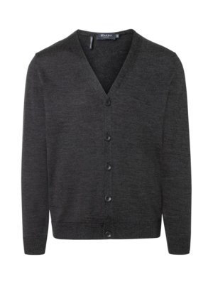 Cardigan made of merino wool, buttoned
