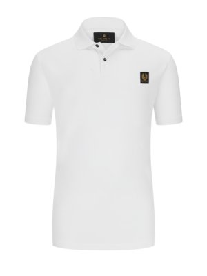Polo shirt with logo emblem 
