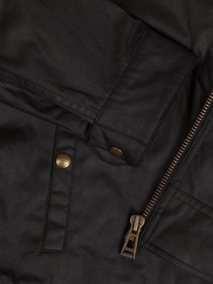 Casual jacket in waxed cotton, Kelland