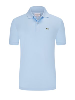 Poloshirt in Piqué-Qualität mit Logo-Aufnäher