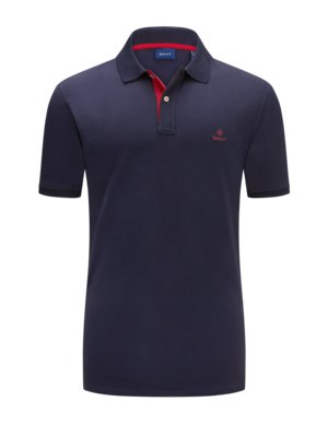 Polo shirt with stretch