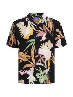 Košile s krátkým rukávem a celoplošným květinovým vzorem 