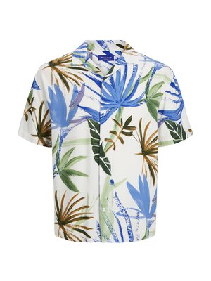Košile s krátkým rukávem a celoplošným květinovým vzorem 