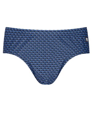 Swimming trunks with a delicate pattern 