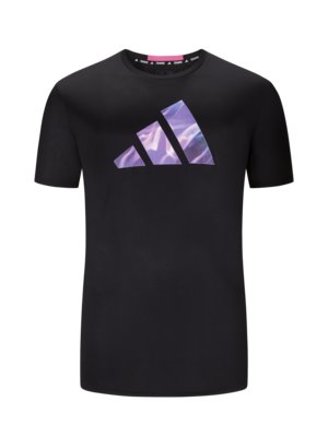 T-Shirt-mit-Logo-Print-in-Funktionsqualität