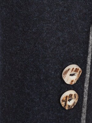 Janker mit Kontrast-Details an Kragen und Taschen