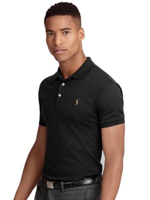 Poloshirt Slim Fit in Jersey-Qualität