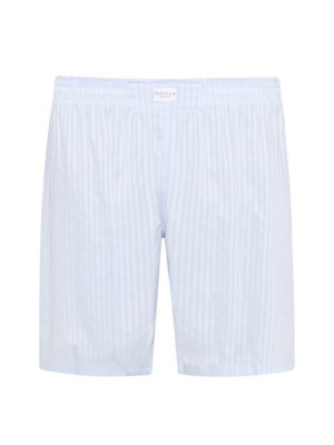 Kurzer Pyjama Marco mit Streifenmuster und Brusttasche