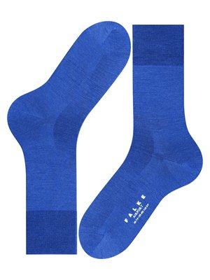 Glatte Socken Airport mit klimaregulierender Merinowolle