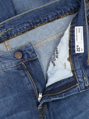 Stretch-Jeans in Used-Optik, Slim Fit