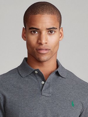 Softes Poloshirt in Piqué-Qualität, Custom Slim Fit