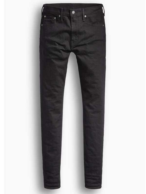 Straight Jeans 512 mit Lyocell-Anteil, Slim Fit von Levi's in Schwarz