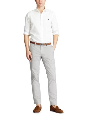 Softe Chino mit Stretch-Anteil, Slim Fit