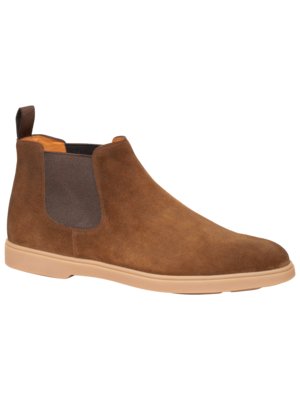 Chelseaboot in Veloursleder