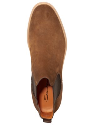 Chelseaboot in Veloursleder